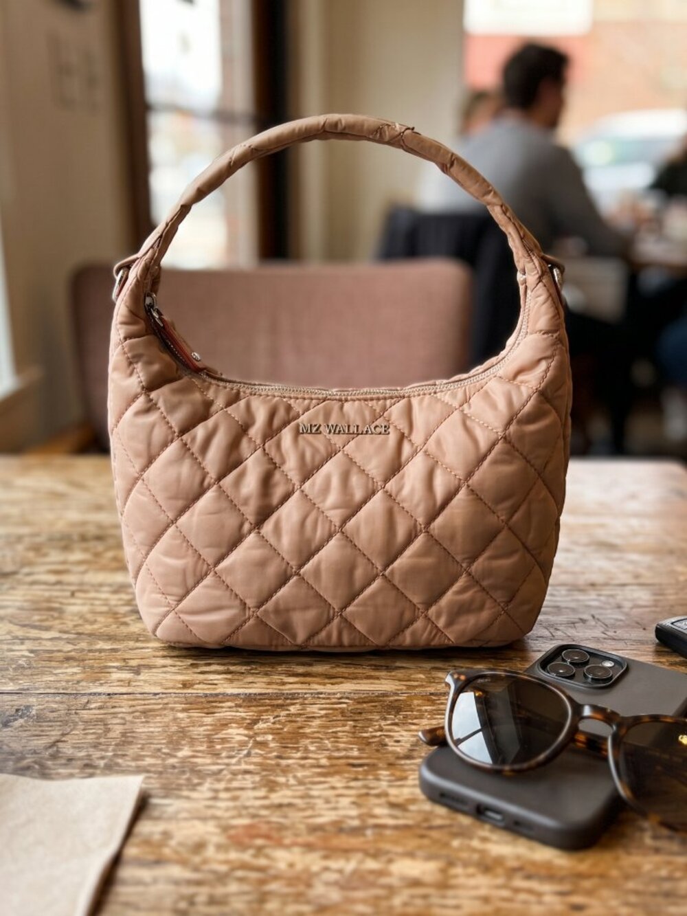 NWT MZ Wallace Mini Metro Hobo Crossbody Bag in June's Meadow Print